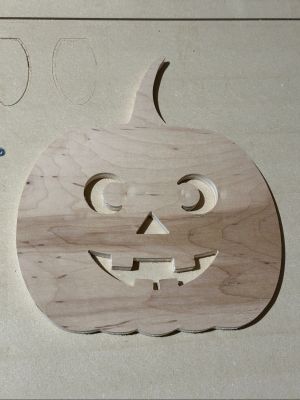 wood   halloween  pumpkin  unfinished