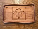 wood   trays   wavy flag